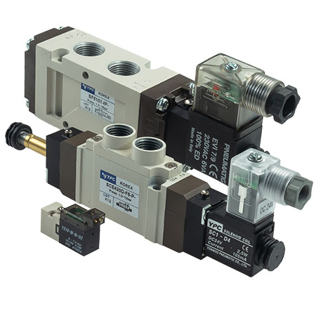 Valves and solenoid valves