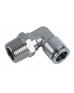 ZŁĄCZKA WTYKOWA KĄTOWA NIERDZEWNA 316L 12 mm, 1/2