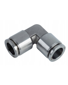 ZŁĄCZKA WTYKOWA KĄTOWA PUL NIERDZEWNA 316L 8 mm