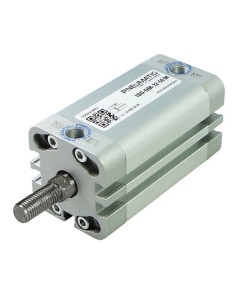 Siłownik kompaktowy gwint zewnętrzny powrót sprężyną z uszczelnieniem Viton oraz pierścieniem 50 x 20