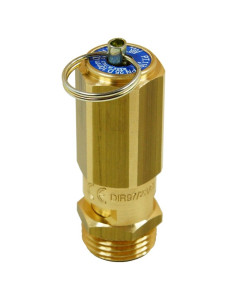 Zawór bezpieczeństwa 1/2″ 11 bar z certyfikatem PED