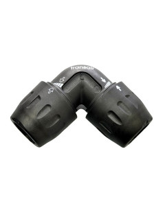 Winkelverschraubung - 90°-Bogen für 16,5 mm Transair® Legris Aluminiumrohr