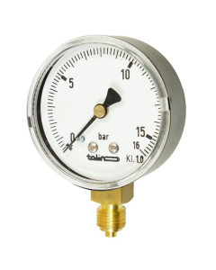 Manometr 63mm, 16 BAR MAG-063R-0016