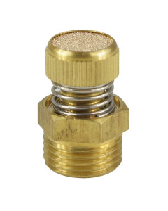 Silencieux plat 1/4″ avec régulation de débit