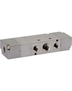 5/3-Wege-Pneumatikventil, G 1/4“, Mittelstellung geschlossen