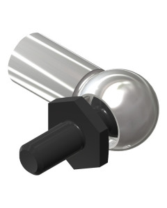 Gniazdo kulowe / sworzeń kulisty - stal, typ 16-4 / 16-6