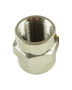 1/8 ″ muff nickel plated