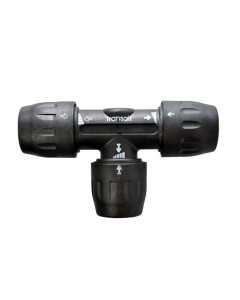 Transair® Legris 16,5 mm Aluminium-T-Stück