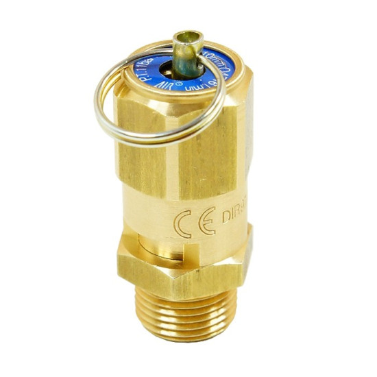 Zawór bezpieczeństwa 3/8″ 11 bar z certyfikatem PED
