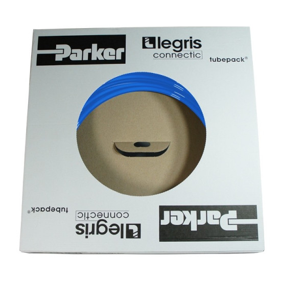 Polyurethane cable DUO 4 / 2.5 blue-blue - 25m