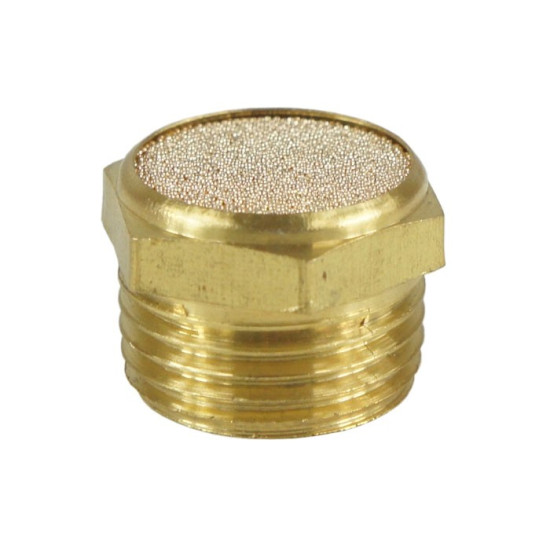 Płaskie tłumiki do zaworów pneumatycznych