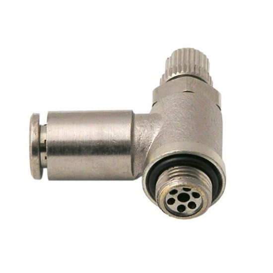 Válvula reguladora de caudal 08 1/8″ Acero inoxidable
