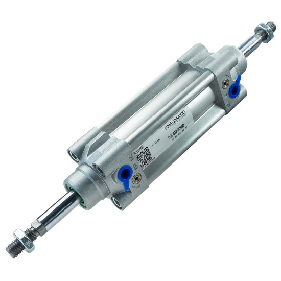 مشغل هوائي ISO15552 مع قضيب مكبس على الوجهين