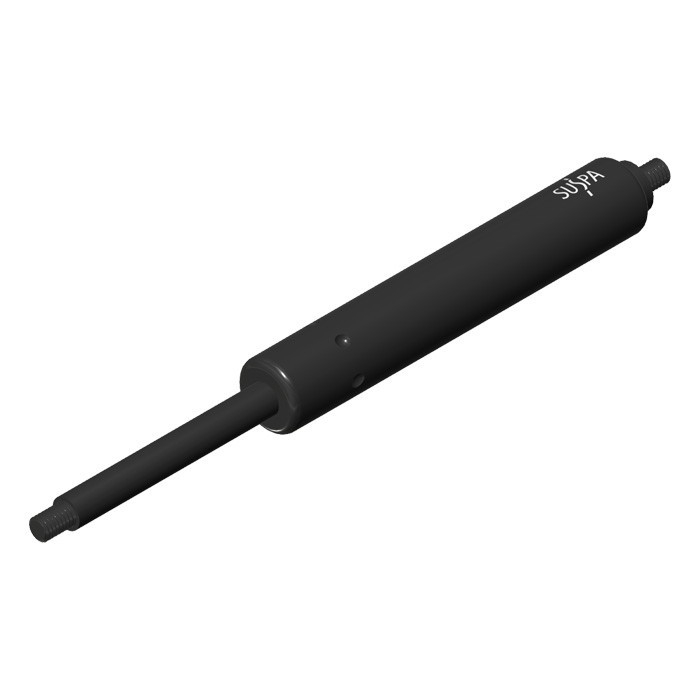 Sprężyna gazowa TYP 16-2 - ø8/18,5 - skok 57mm - dł 168mm