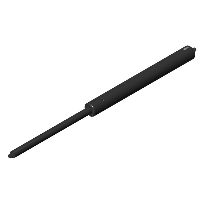 Sprężyna gazowa TYP 16-6 - ø14/28 - skok 198mm - dł 468mm