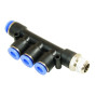 Złączka rozgałęźna 8/6 z gwintem 1/4″