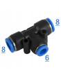 ZŁĄCZKA PNEUMATYCZNA WTYKOWA TRÓJNIK REDUKCYJNY T AUTO 2 x 8 mm 1 x 6 mm
