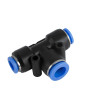 ZŁĄCZKA PNEUMATYCZNA WTYKOWA TRÓJNIK REDUKCYJNY T AUTO 2 x 6 mm 1 x 10 mm