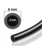 Black polyurethane hose 6/4
