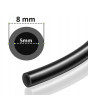 Durite 8/6 polyuréthane noir