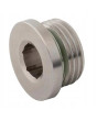 ZAŚLEPKA KOREK PNEUMATYCZNY STAL NIERDZEWNA 316 3/8" IMBUS O-RING FKM