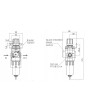 Réducteur de filtre 1/4" SAW200