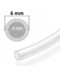 PRZEWÓD WĄŻ PNEUMATYCZNY TEFLONOWY PTFE 6 x 4 mm 260°C 25 BAR 100 METRÓW