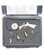 PISTOLET DO POMPOWANIA KOMPLET KOŃCÓWEK W WALIZCE ABAC INFLATING KIT