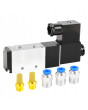 ZAWÓR ELEKTROZAWÓR PNEUMATYCZNY 5/2" 1/4" 110V AC PNEUMATIG