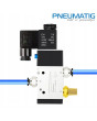 ZAWÓR ELEKTROZAWÓR PNEUMATYCZNY 3/2 1/8" NC 230V AC PNEUMATIG