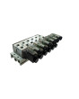جزيرة الصمامات WMF 4500-06 مع 6 صمامات من سلسلة SF4000، سن 1/4 بوصة