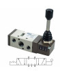 Dźwignia 1/4″ 5/3 środek zablokowany, bez powrotu HLV430-D