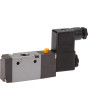 3/2-cestný solenoidový ventil G 1/4" Zpětná pružina (NO), 24 V DC