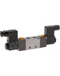 5/2-drogowy zawór elektromagnetyczny, G 1/4", Zawór impulsowy, 24 V AC