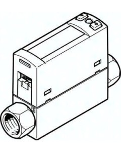 Czujnik przepływu SFAH-100U-G14FS-PNLK-PNVBA-M8 (8058476), Festo