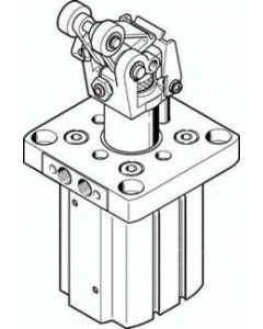 Siłownik zderzakowy DFST-50-30-DL-Y4-A (555573), Festo