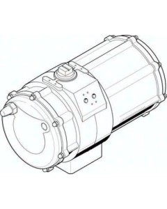 Napęd wahadłowy DAPS-2880-090-R-F16 (549670), Festo