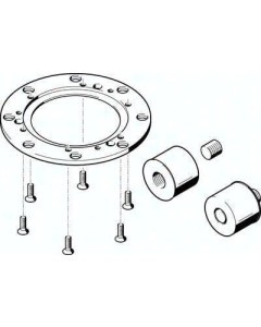 Zespół podziałowy stołu obrotowego DADM-Złączka CK-140-8 (548112), Festo