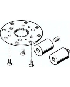 Zespół podziałowy stołu obrotowego DADM-CK-90-8 (548107), Festo