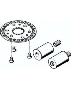 Zespół podziałowy stołu obrotowego DADM-CK-65-24 (548103), Festo