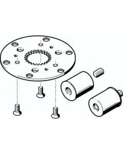 Zespół podziałowy stołu obrotowego DADM-CK-90-6 (548106), Festo