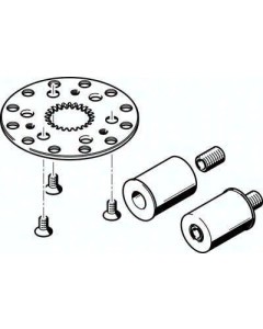 Zespół podziałowy stołu obrotowego DADM-CK-65-12 (548102), Festo