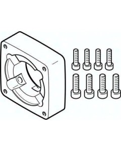 Kołnierz silnika EAMF-A-38A-60P (1987412), Festo