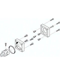 Zestaw osiowy EAMM-A-K95-120G (557997), Festo