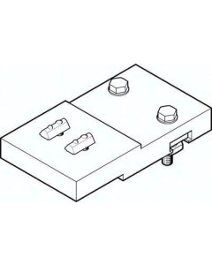 Zestaw mocowania EAHM-E17-K2-30 (3838337), Festo