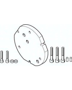 Zestaw adaptera DHAA-G-H2-25-B13G-63 (2367800), Festo