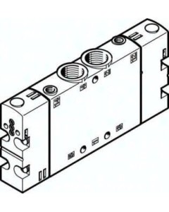 Zawó podstawowy Zawór podstawowy CPE18-P1-5JS-1/4 (550156), Festo