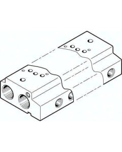 Listwa przyłączeniowa VABM-C7-12M-G18-3 (549640), Festo