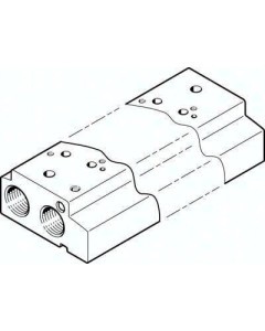 Listwa przyłączeniowa VABM-C7-12G-G18-2 (552661), Festo