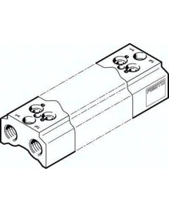 Blok przyłączeniowy CPE14-3/2-PRS-3/8-10 (550567), Festo